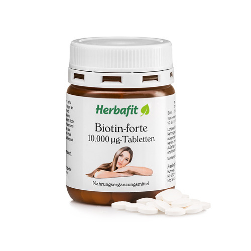 Biotina Forte 10 mg, 180 comprimidos