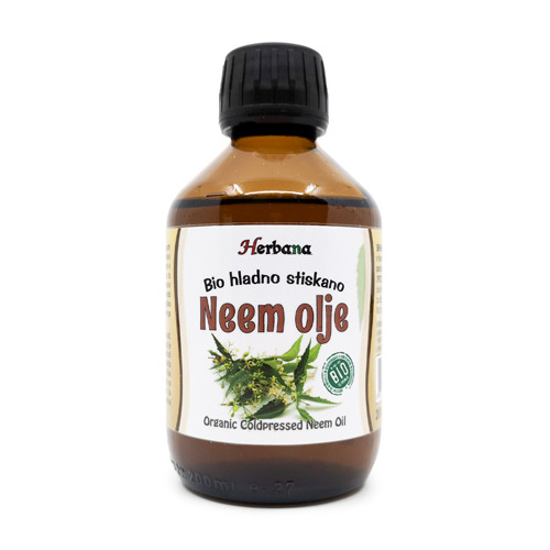 Aceite de Neem, BIO, prensado en frío, 200 ml