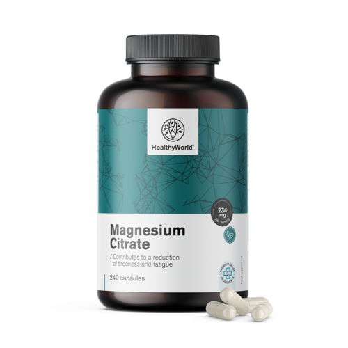 Citrato de magnesio 234 mg, 240 cápsulas