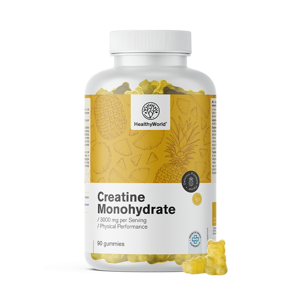 Monohidrato de creatina 3000 mg – piña