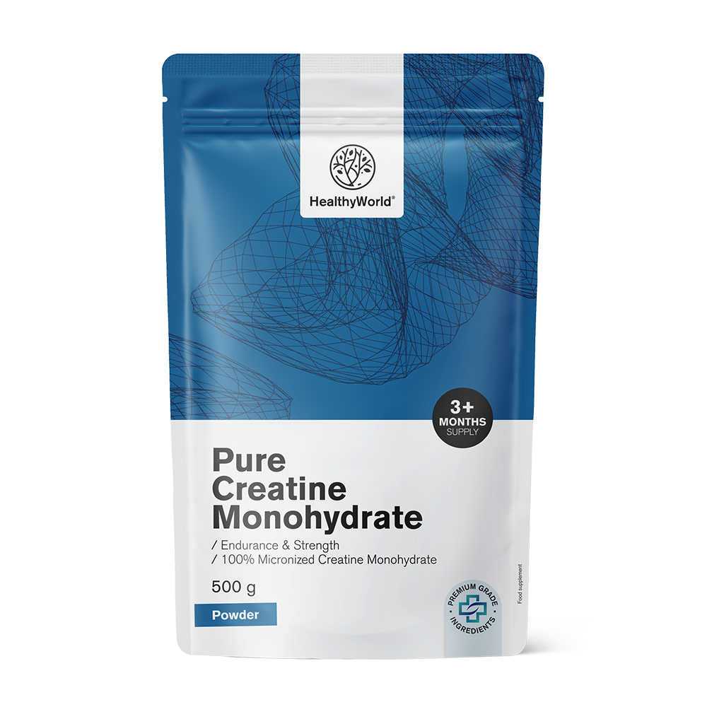 Monohidrato de creatina Pure en polvo
