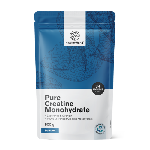 Monohidrato de creatina Pure en polvo, 500 g
