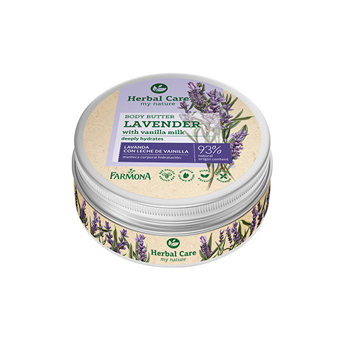 Manteca corporal – lavanda y leche de vainilla, 200 ml