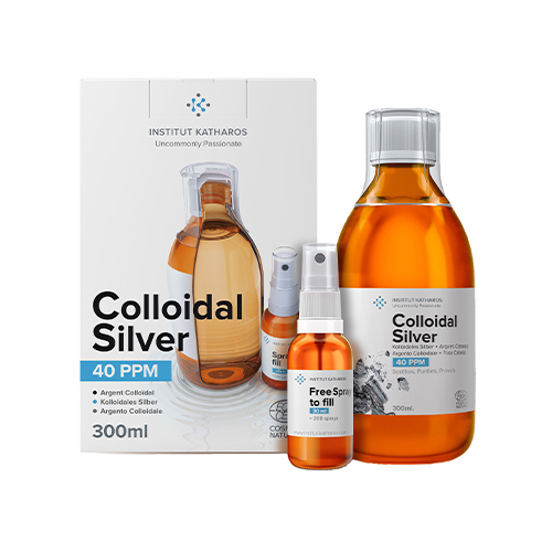 Plata coloidal, 300 ml
