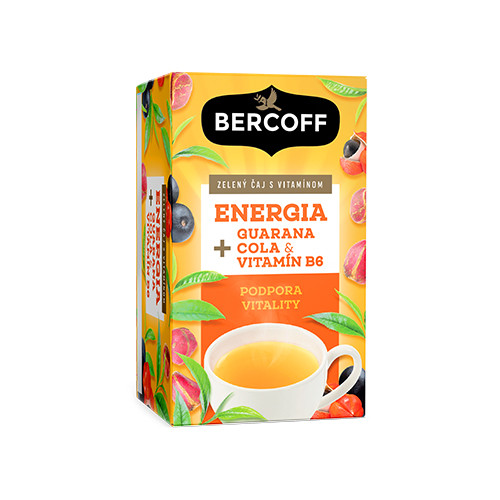 Energía - té verde con guaraná, 16 x 1,5 g