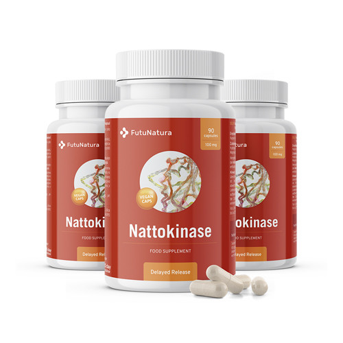 3x Natoquinasa 2000 FU, en total 270 cápsulas