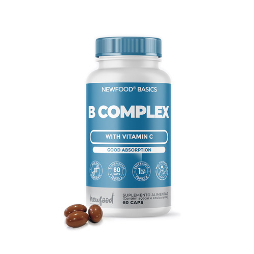 Complejo de vitamina B, 60 cápsulas
