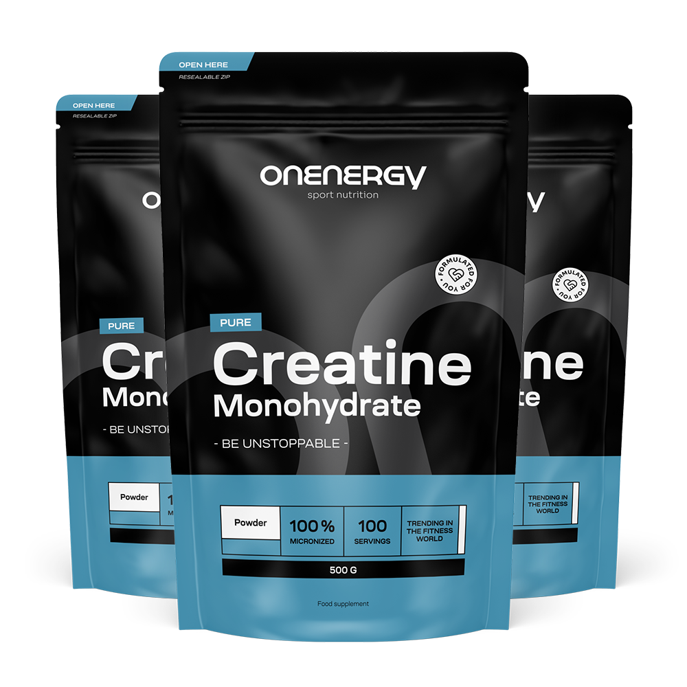Monohidrato de creatina Pure en polvo