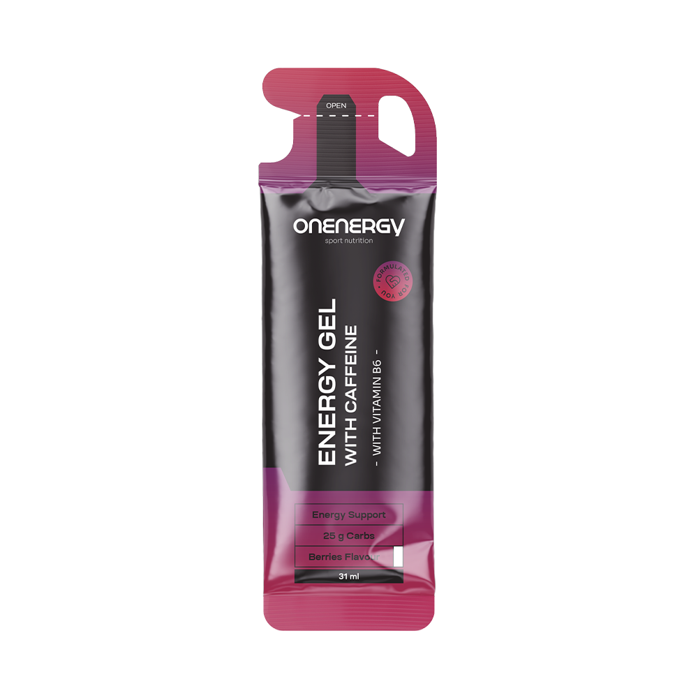 Gel energético en sobres