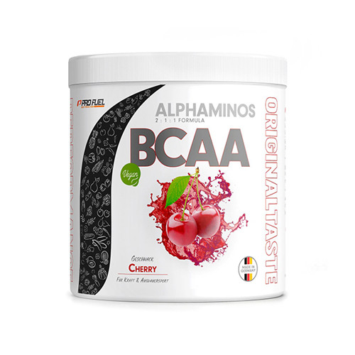 Vegano Alphaminos BCAA 2:1:1 – cereza, 300 g