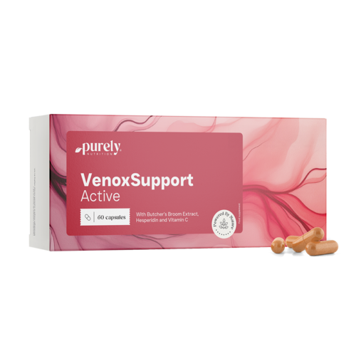VenoxSupport Active - para piernas cansadas y pesadas, 60 cápsulas