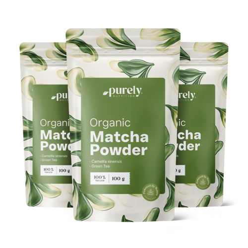 3x BIO Matcha en polvo, en total 300 g