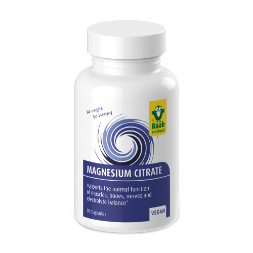 Citrato de magnesio, 90 cápsulas