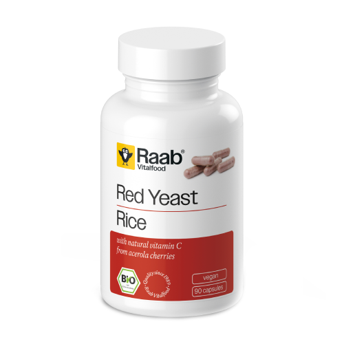 Arroz de levadura roja BIO, 90 cápsulas