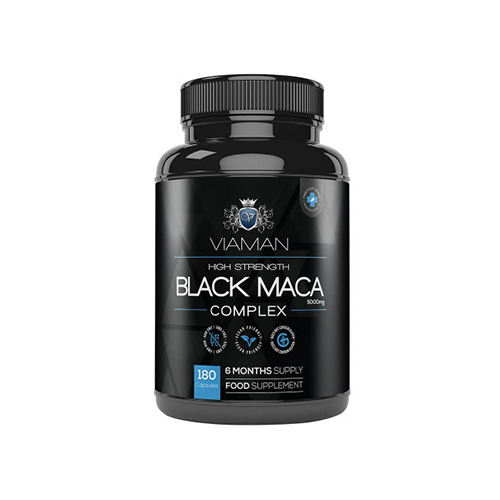 Complejo de maca negra, 180 cápsulas