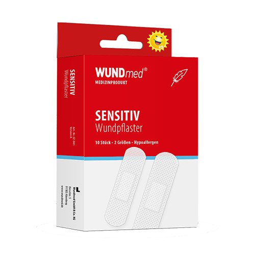 Sensitive parches, 10 piezas