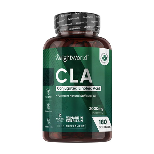 CLA 3000 mg, 180 cápsulas blandas