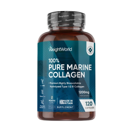 Colágeno marino 1200 mg, 120 cápsulas