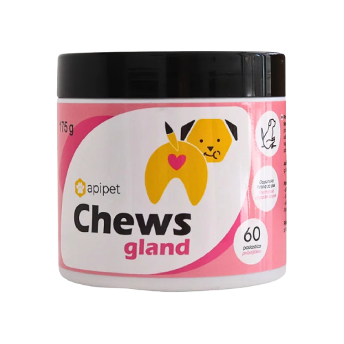 Chews Gland – pamlsky pro psy, 60 žvýkacích pamlsků