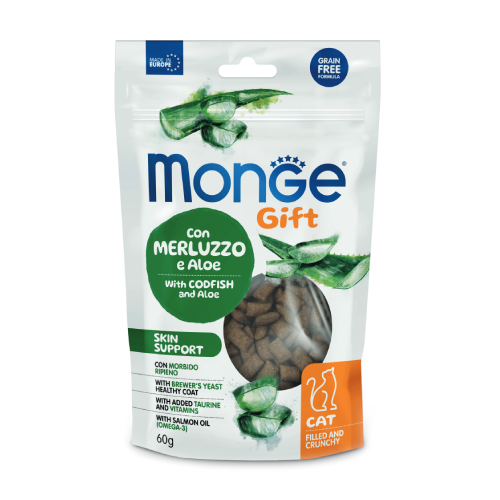 Filled and Crunchy Skin Support – pamlsky pro kočky, 60 g