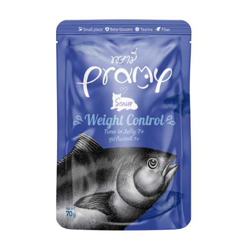 Weight Control – lahodný pamlsek s tuňákem v želé pro kočky, 70 g
