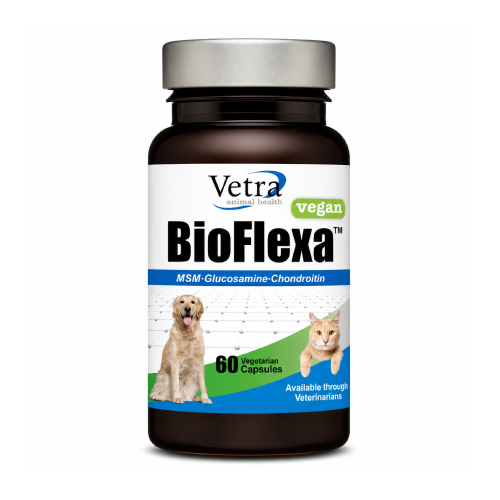 BioFlexa Vegan – podpora kloubů pro psy a kočky, 60 kapslí
