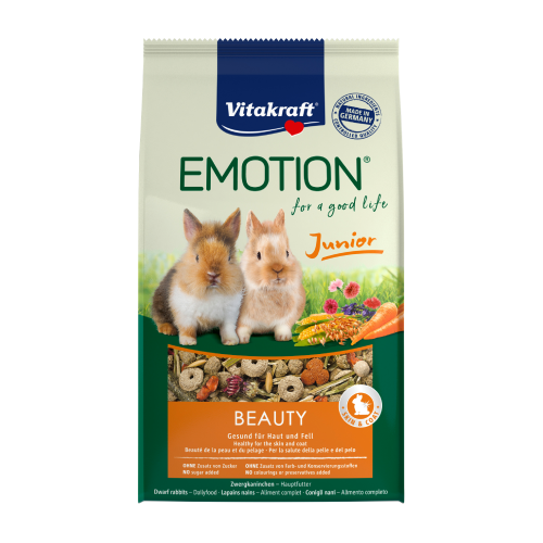 Emotion® BEAUTY Junior – pro mladé králíky, 600 g