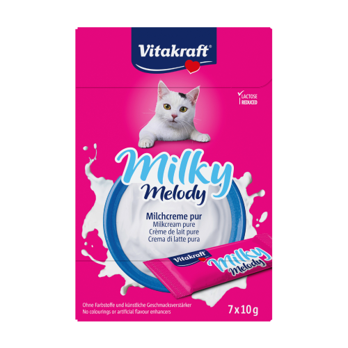 Milky Melody mléčné pamlsky pro kočky, 7 sáčků