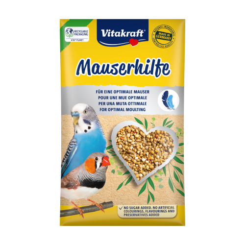 Vitamínovo-minerální směs pro malé papoušky – obnova peří, 20 g