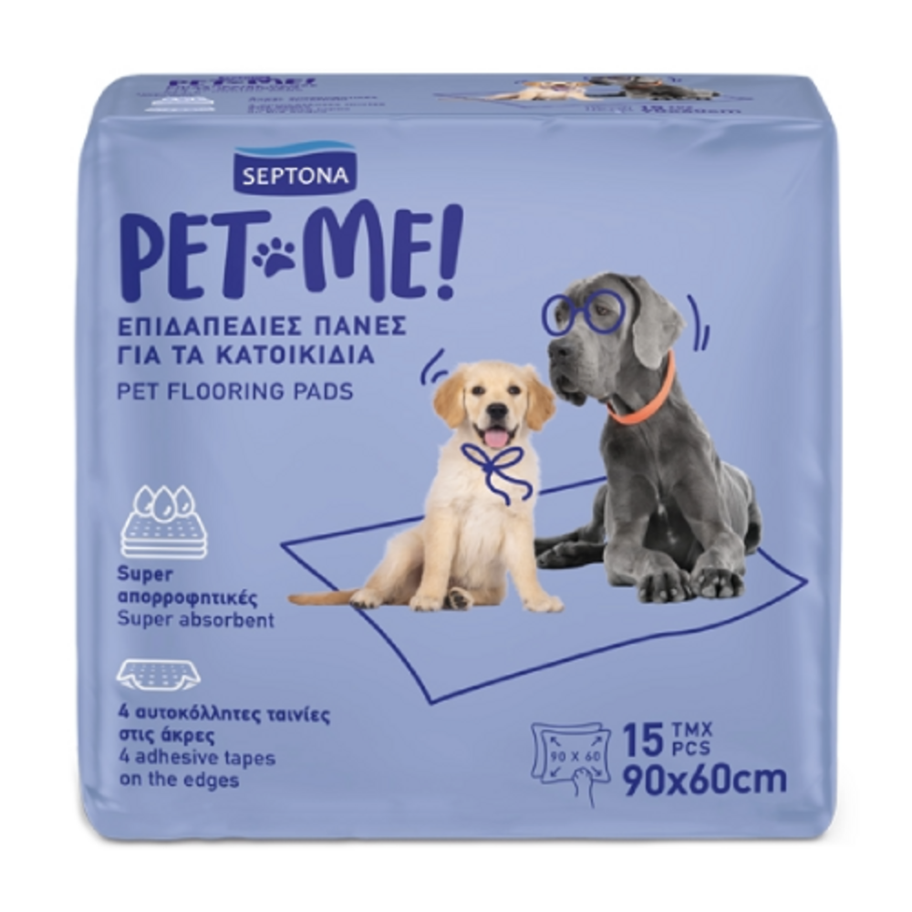 Schutzunterlage für Tiere – 90 x 60 cm, 15 Stück