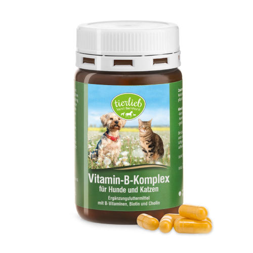 Vitamin-B-Komplex für Hunde und Katzen, 120 Kapseln