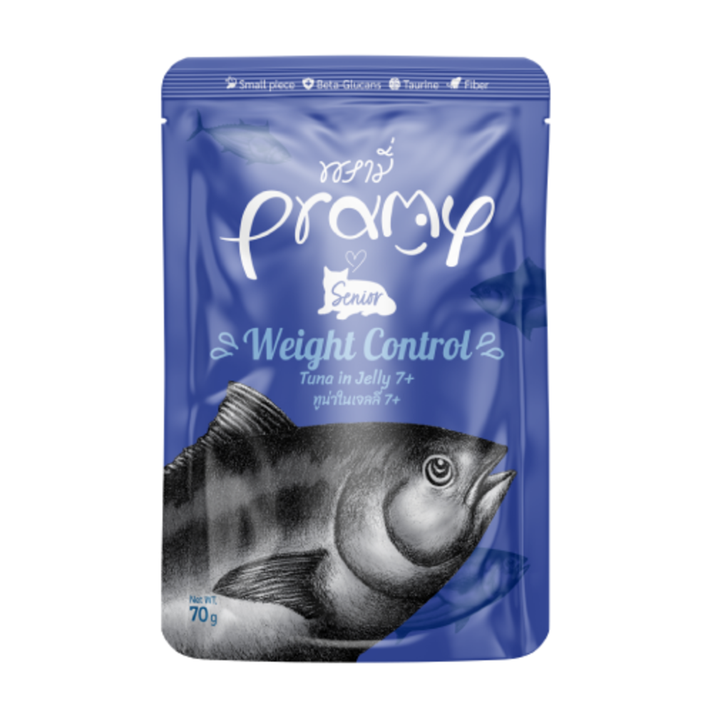 Weight Control – Leckerli mit Thunfisch in Gelee für Katzen, 70 g