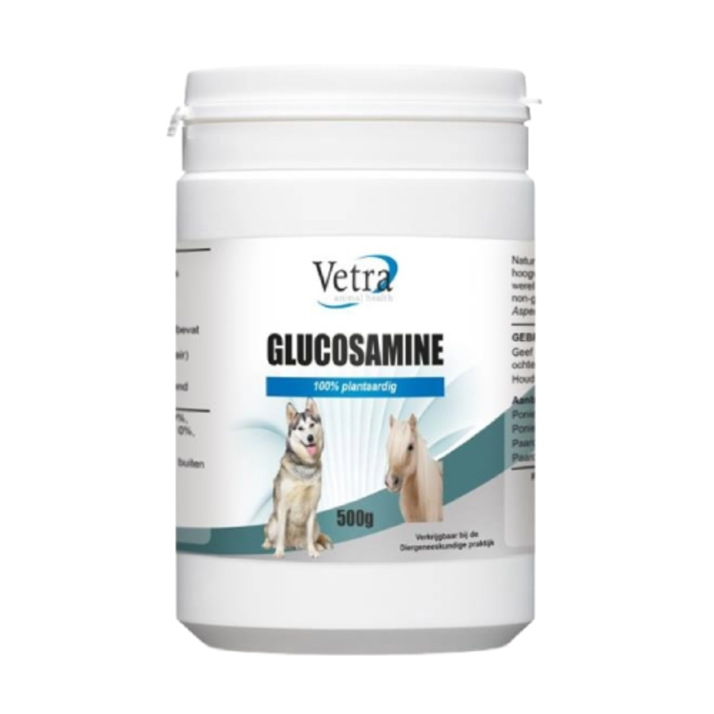 Glucosamin-HCl Pulver – für Pferde, Ponys, Hunde und Katzen, 500 g