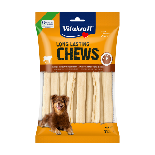 Μασώμενα sticks Long Lasting Chews για σκύλους – 16 cm, 15 τεμάχια