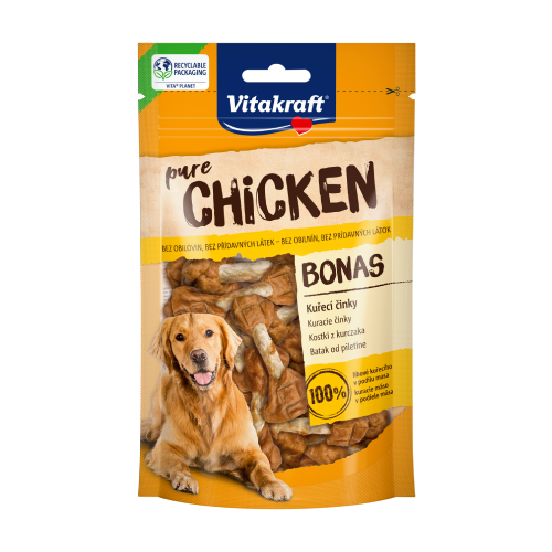 Chicken Bonas λιχουδιές για σκύλους – κοτόπουλο, 80 γρ