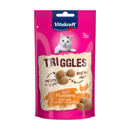 Triggles λιχουδιές για γάτες – γαλοπούλα, 40 γρ.