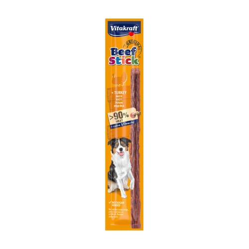 Beef Stick λιχουδιά για σκύλους – γαλοπούλα, 12 γρ.