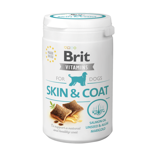 Skin&Coat – kompleks na skórę i sierść dla dorosłych psów, 150 g