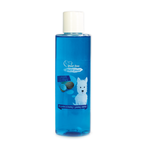 Šampon za pse z belo ali svetlo dlako – kokos, 200 ml