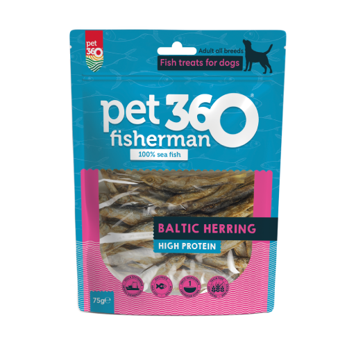 Sušený baltský sleď – pre psy, 75 g