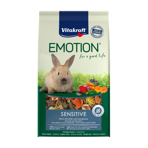 Emotion® SENSITIVE – pre králiky, 600 g