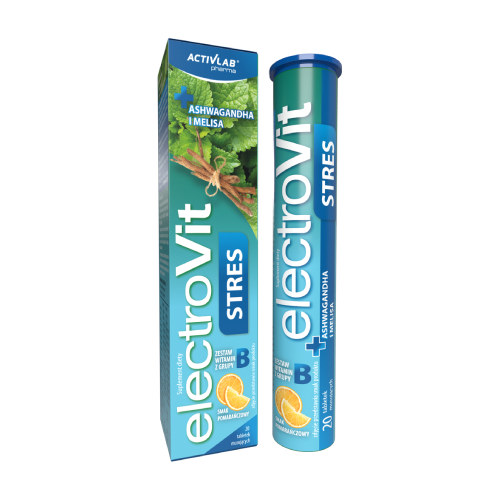 ElectroVit électrolytes - système nerveux et relaxation, 20 comprimés effervescents