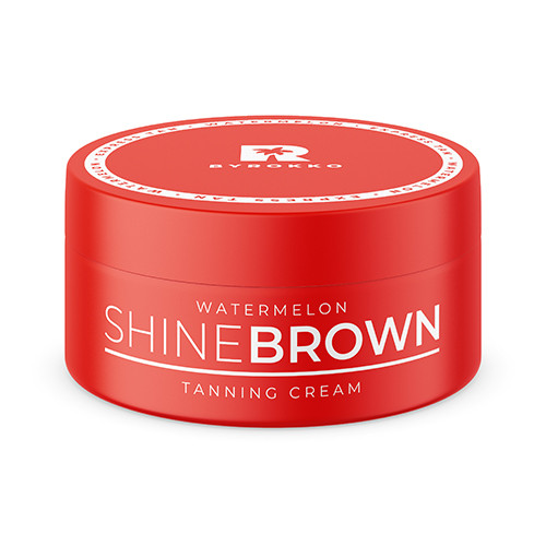 Shine brown crème bronzante - Pastèque, 200 ml