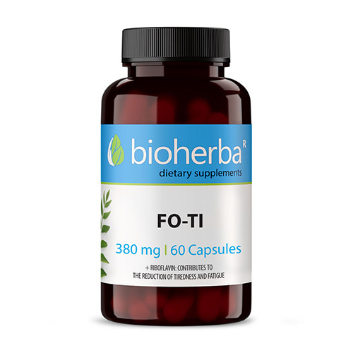 Fo-Ti (He Shou Wu) 380 mg, 60 gélules