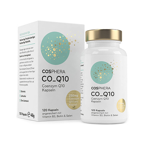 Coenzyme Q10 + Biotine, 120 gélules