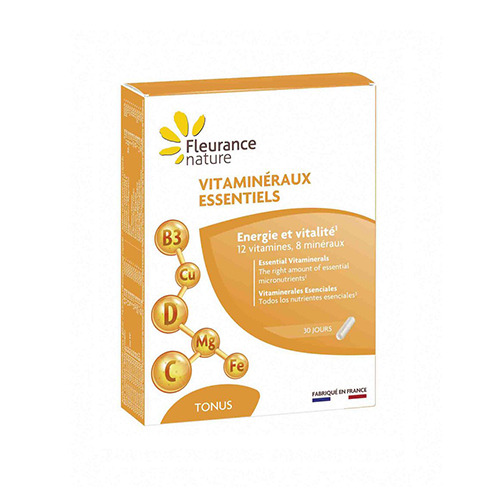 Vitamines et minéraux essentiels, 30 gélules