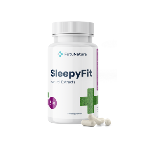 SleepyFit – complexe d’extraits végétaux, 90 gélules