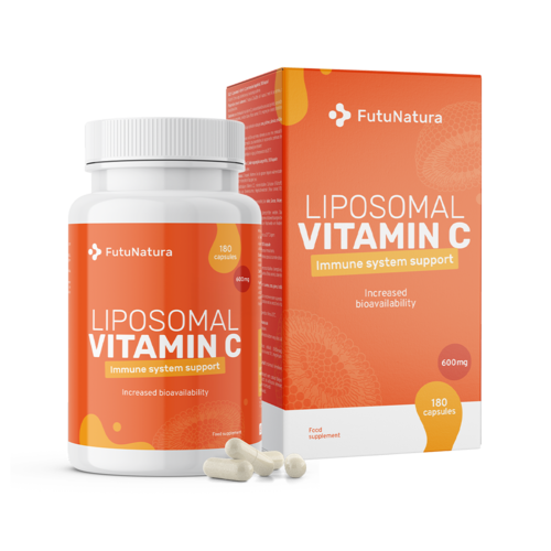 Vitamine C liposomale 1200 mg, 180 gélules 