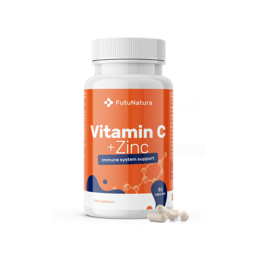 Vitamine C + Zinc, 90 gelules 