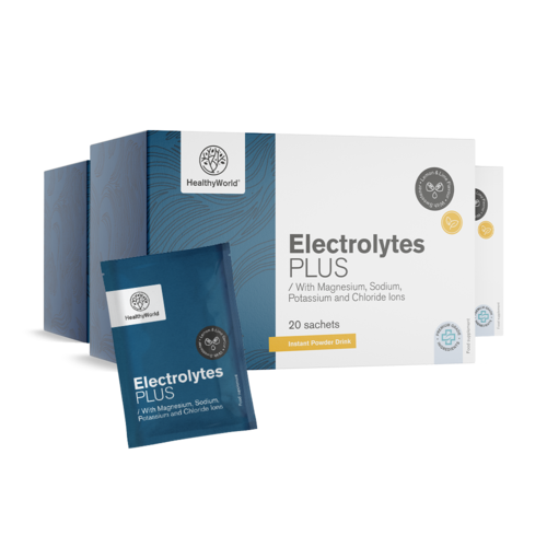 3x Electrolytes - poudre pour la préparation de boissons, ensemble 60 sachets